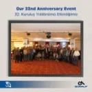 Güralp Crane Celebrated its 32nd Anniversary